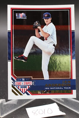 2017 Panini Stars and Stripes Longevity Ian Anderson USA #69 - Image 1 of 2