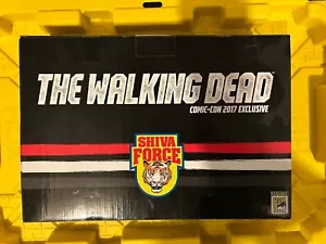 The Walking Dead Shiva Force 4 Action Figure Set SDCC Exclusive Color Comic Set! - Picture 1 of 3