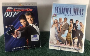 2 Pierce Brosnan Full Screen DVD’s- Die Another Day 2 Disc & Mama Mia The Movie - Picture 1 of 7
