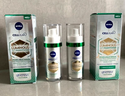 NIVEA LUMINOUS630® Anti-Pigmentflecken Pikelmale Serum 2 x 30 ml - Bild 1 von 2
