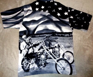 Dragonfly Clothing Easy Rider Chopper Biker Button Up Hemd Herren Large - Bild 1 von 8