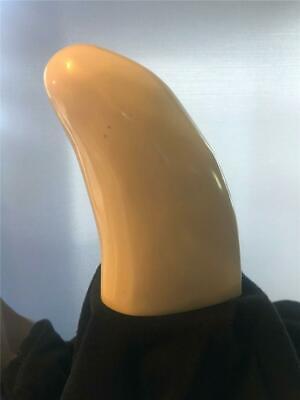  Blank Sperm Whale Replica Tooth Ready To Scrimshaw #2 • 10.95$