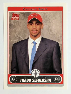 2006-07 Topps #257 Thabo Sefolosha RC - Image 1 of 2