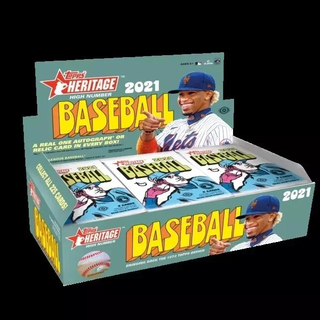 2021 Topps Heritage High Number Hobby Box - Image 1 of 1