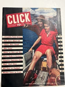 CLICK 11/41- JANE RUSSELL Cover; SUPERMAN Animated Fleischer Cartoon Feature - Picture 1 of 5