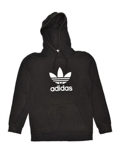 Adidas Herren Graphic Hoodie Pullover Medium Schwarz Baumwolle BL04 - Bild 1 von 3