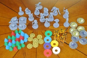 Pezzi di ricambio TALISMANO - MINI FIGURE contatori dadi gettoni MONETE ORO rospi - Foto 1 di 30