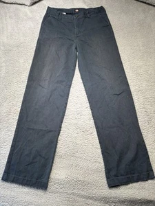 Dickies Work Pants Straight Fit Black Boy's Size 16 Adjustable Workwear Skate - Picture 1 of 9