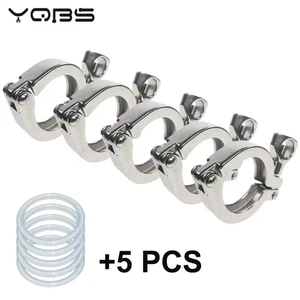 Sanitary Pipe Tri Clamp Durable Fitting Stainless Steel Casting Home Brewing - Picture 1 of 9