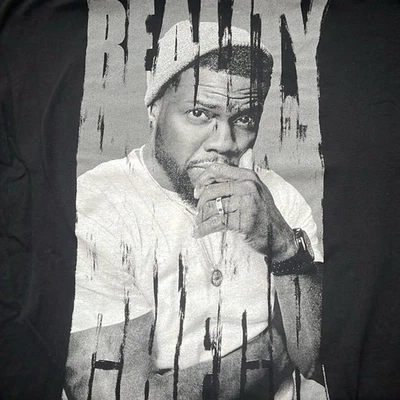 Kevin Hart Comedy Tour Graphic TShirt Black Size XLarge - Image 1 of 4