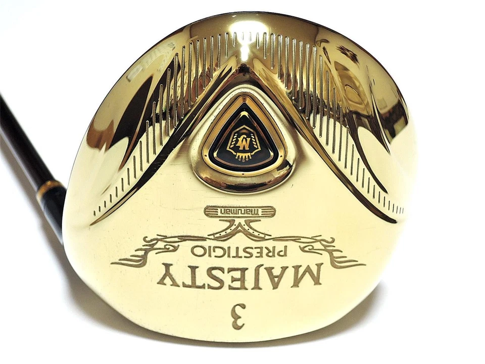 Golf Club Fairway Wood #3 Maruman Majesty PRESTIGIO Gold Premium Flex-S Loft-16 - Image 1 of 1