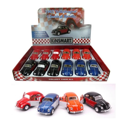 VW CLASSICAL BEETLE 1967 cm 12 (1 Modellino a Scelta) 1:32 Kinsmart Modellismo G - Immagine 1 di 3