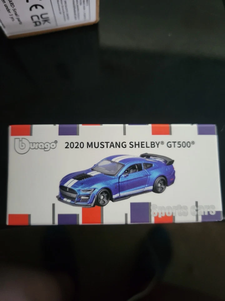 Mustang Shelby GT500 2020 Burago 1/64 Foto 1 de 1