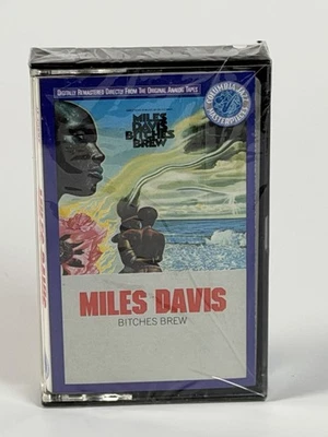 Miles Davis “Bitches Brew” Cassette Tape Digitally Remastered SEALED NEW - Image 1 of 4