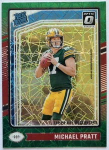 2024 Donruss Optic Green Velocity #280 Michael Pratt RC Rookie Buccaneers - Bild 1 von 2