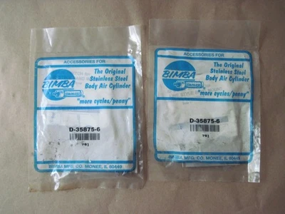 Lote de 2 Kits de Montaje Bimba D-35875-6 para Interruptores de Sensor Fotoeléctrico, NOS Foto 1 de 3