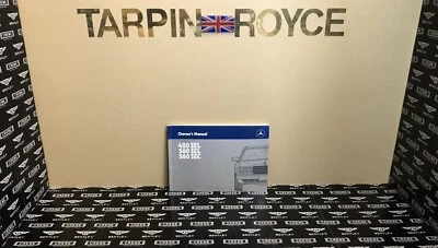 1987 Mercedes-Benz 420SEL 560SEL 560SEC Owners Manual Handbook. Mercedes #MM-27 - Image 1 of 4