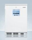 Summit FF6LBI7NZ 24'' Wide Built-In All-Refrigerator - White