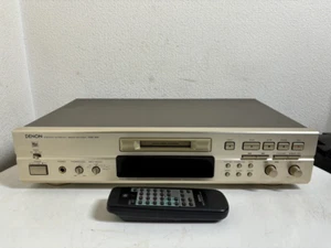 Mini reproductor de cubierta de disco Denon DMD-800 MD con control remoto funciona bien - Imagen 1 de 8
