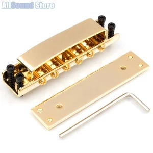 NEU - Covered Tunematic 6-saitiger Gitarrensteg für Rickenbacker® Ric® - GOLD - Bild 1 von 1
