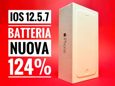 Apple iPhone 6 - 16GB - Argento (Model A1586 - MG482QL/A) - iOS 12.5.7 - Immagine 1 di 4