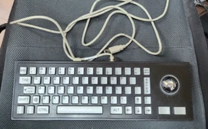 Operator Interface Technology QVP 9000 Series Q9000A USB Keyboard with Trackball - Picture 1 of 2