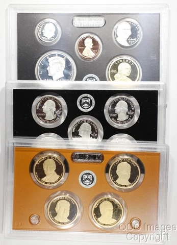 2014 San Francisco Silver Proof Set / OGP Packaging / No Stickers or Writing Cover
