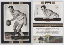 2009-10 Panini Basketball Hall of Fame Black Border /199 Paul Arizin #3 HOF