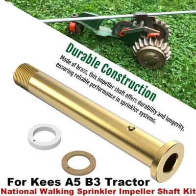 Kit de eje impulsor aspersor aspersor National tractor Kees A5 B3 latón S1100 Foto 1 de 4