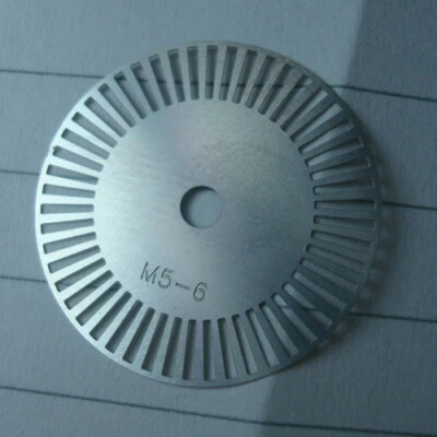 5PCS Metal Photoelectric encoder wheel Robot photoelectric speed coded disc - Image 1 of 4