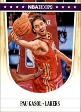 2011-12 Hoops Los Angeles Lakers Basketball Card #265 Pau Gasol