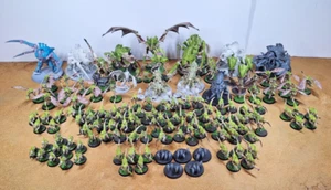 Warhammer 40k - Lotto Esercito Tiranidi - Grande Lotto di Miniature - Dipinte - P-105 - Foto 1 di 13