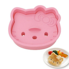 Skater Sanrio Hello Kitty Pink Bread Cutter Cookie Frame Shape Mold Japan Box