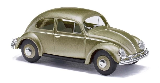 Busch 52998 - 1/87/H0 VW Maggiolino/Ovalfen. Exportversion Verde Met Nuovo - Immagine 1 di 1