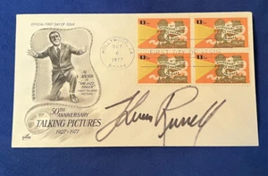THERESA RUSSELL 1977 50th ANNIVERSARY OF TALKING PICTURE FDC SIGNED / AUTOGRAPH - Picture 1 of 3