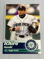 2006 Cloverdale Meats Seattle Mariners Stadium Giveaway Ichiro Suzuki #25