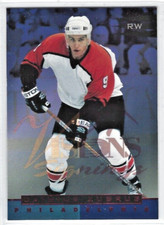 1997 Score Board Visions Signings Dainius Zubrus #40