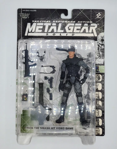 Metal Gear Solid - Solid Snake Action Figure Cover