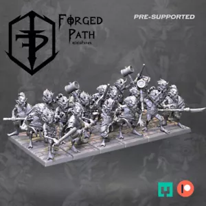 Japanese Oni Kuda, Wargaming Fantasy Undead Samurai Demon Monster Miniatures - Picture 1 of 10