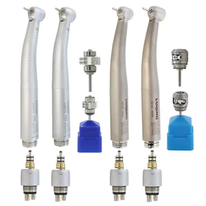 COXO Dental Fiber Optic LED High Speed Handpiece Push Turbine for RQ Coupler - Picture 1 of 163