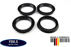 4 X Bague de Centrage 76,0 - 60,1 MM Rial Alutec Anzio pour Toyota Lexus Renault - Picture 1 of 2