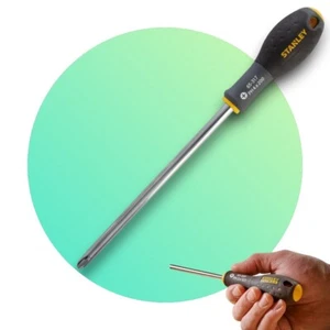 Stanley 0-65-317 FatMax Screwdriver Phillips Tip PH4 x 200mm - STA065317 - Picture 1 of 3