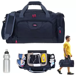Sporttasche Reisetasche Trainer L 55 cm 40 L Freizeittasche big 1243 Schwarz +f - Bild 1 von 18