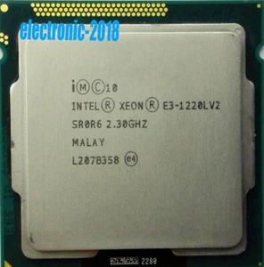 Intel Xeon e3-1220l v2 CPU processor 2.3ghz LGA 1155 sr0r6 2 cores - Picture 1 of 1
