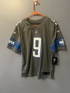 New Nike Mens Gray Detroit Lions Matthew Stafford 9 Color Rush Jersey Small - Picture 1 of 6