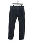 Kenzo Men's Jeans W 36 in Blue Cotton with Elastane Straight