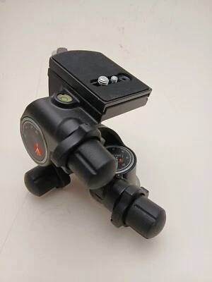 Manfrotto 410 a 3-Way, Geared Pan-and-Tilt Head with 410PL Quick Release Plate - Image 1 of 4