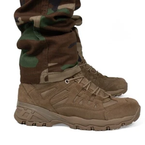 Botas Escuadrón Coyote - Ejército Militar Combate Caqui Marrón Zapato Todas las Tallas Nuevas - Imagen 1 de 5