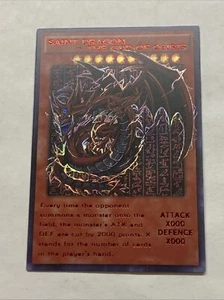 Slifer The Sky Dragon Pop Out Egyptian God Cards ACG Card Holo Anime Yugioh Rare - Picture 1 of 8