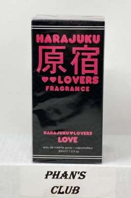 Gwen Stefani Harajuku Lovers "Love" 1 fl. oz. Fragrância feminina Eau de Toilette - Imagem 1 de 3